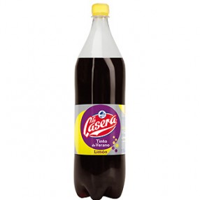 Tinto de verano sabor limon LA CASERA botella 1.5 L